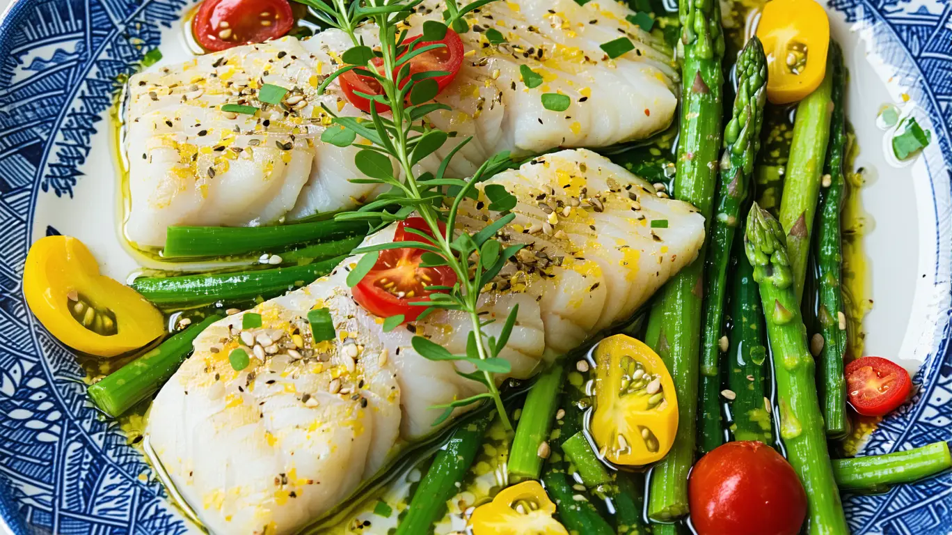 Cuisine durable : 3 recettes de poisson de saison avec des légumes de printemps